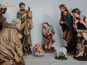 Bộ tượng giáng sinh mini