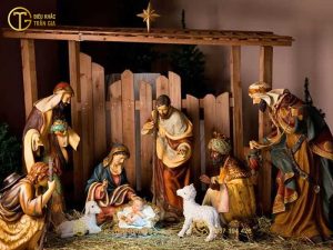 Bộ tượng chúa giáng sinh mini