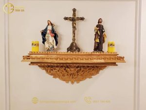 Mẫu bàn thờ đẹp Công Giáo