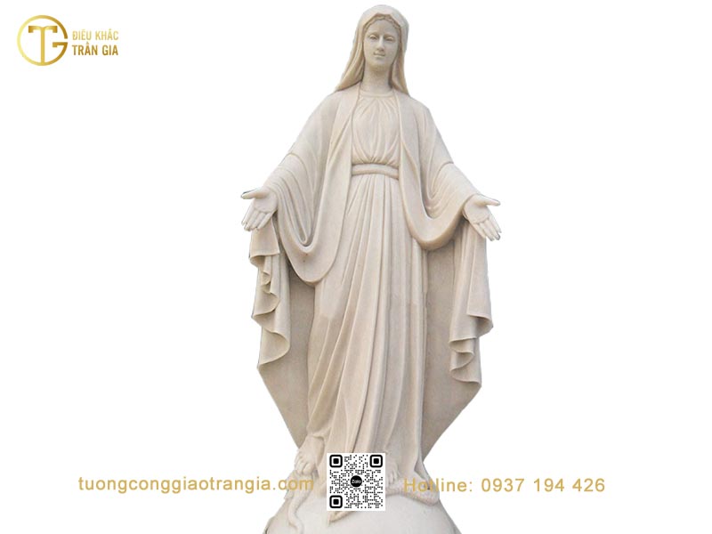 Giá tượng Đức Mẹ bằng đá
